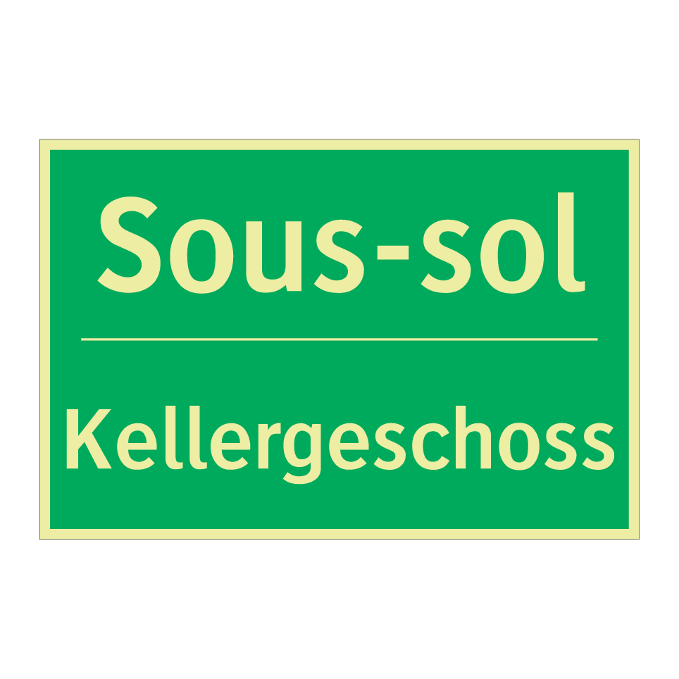 Kellergeschoss - Sous-sol
