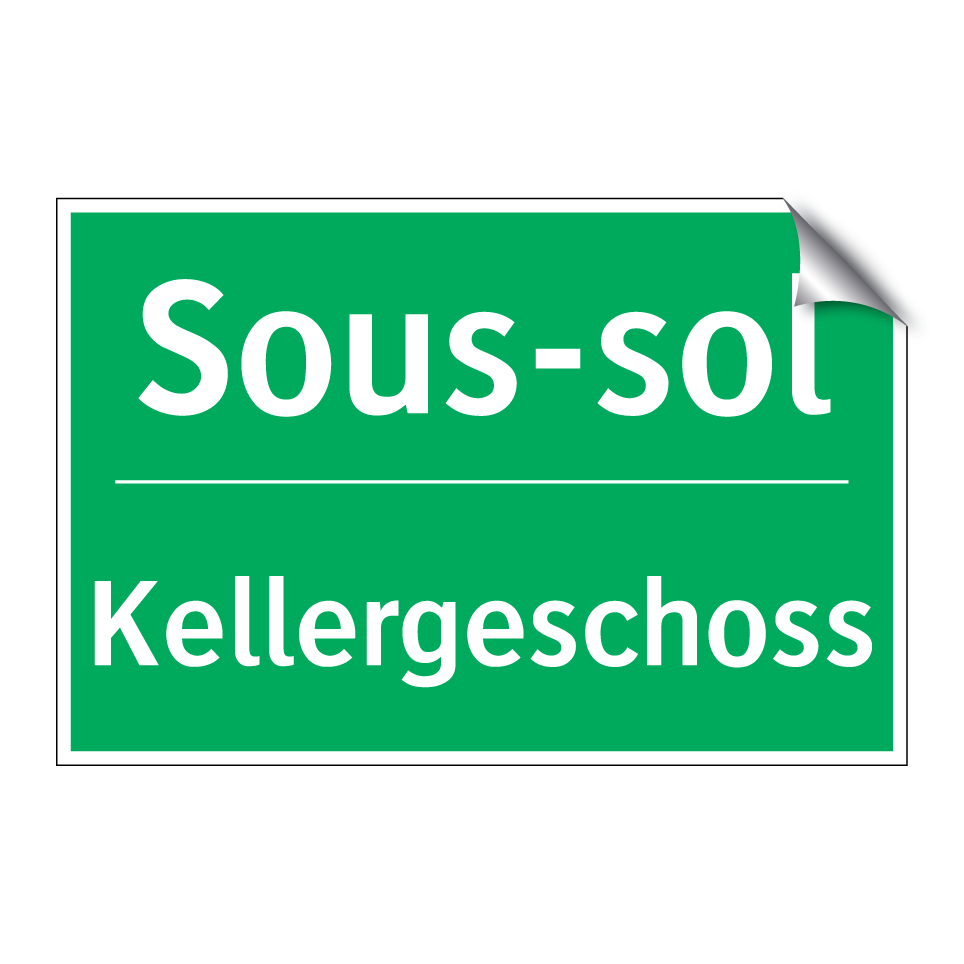 Kellergeschoss - Sous-sol