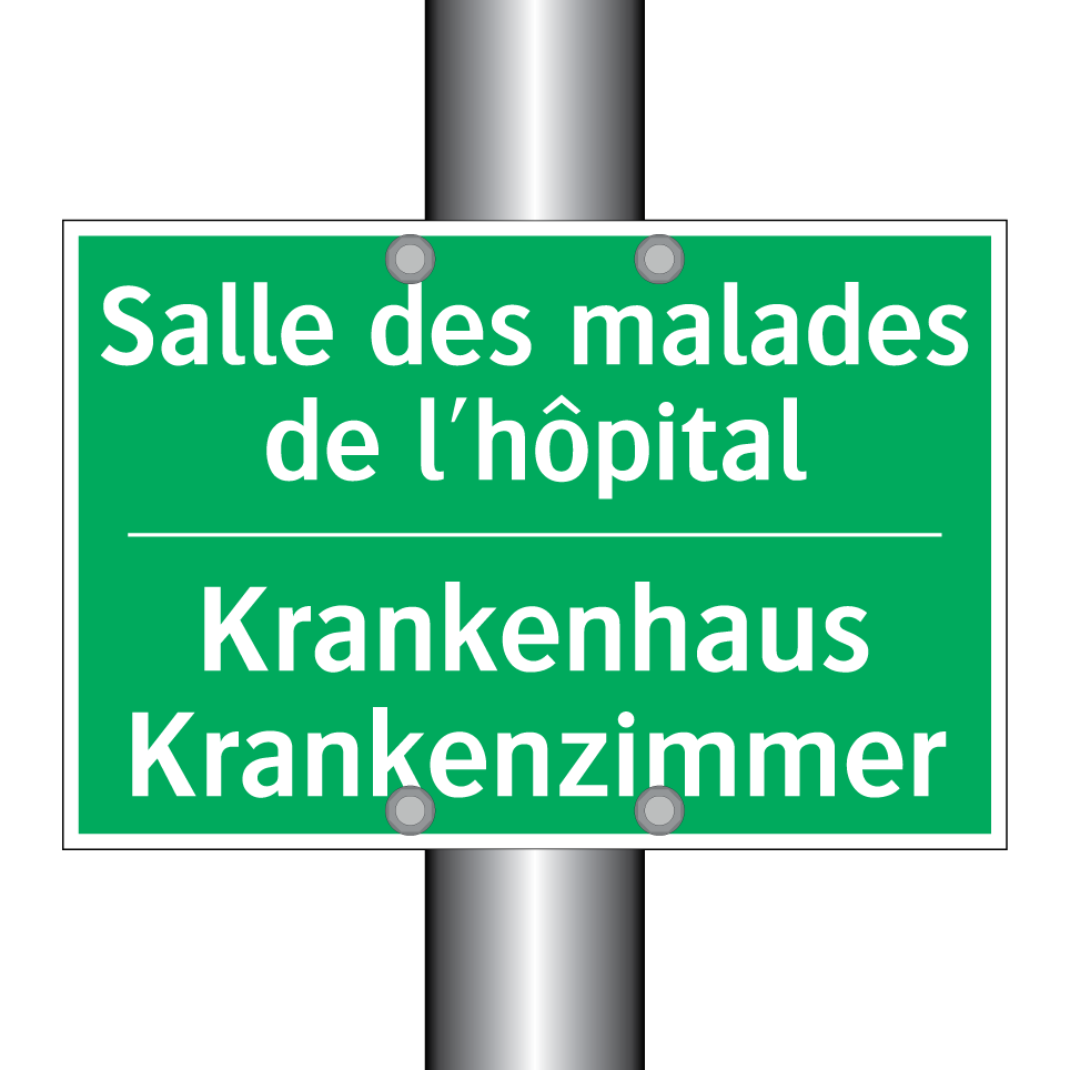 Krankenhaus Krankenzimmer - Salle des malades de l'hôpital