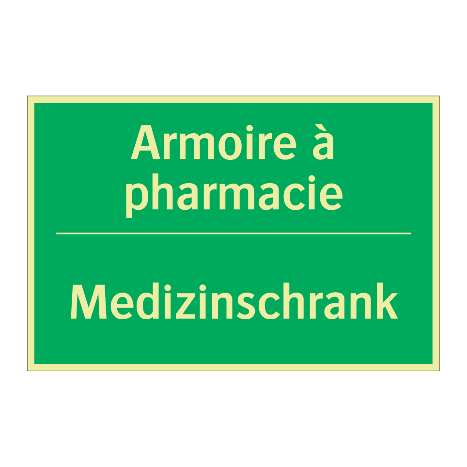 Medizinschrank - Armoire à pharmacie