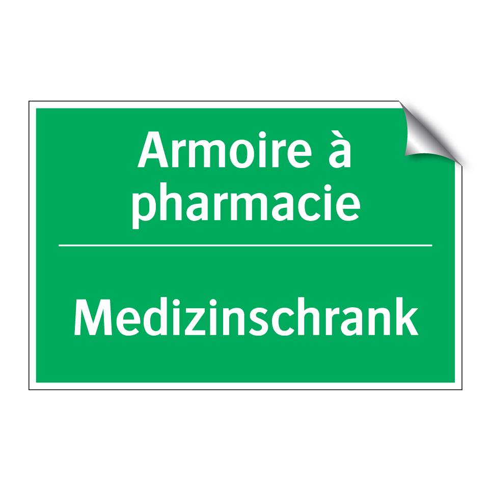Medizinschrank - Armoire à pharmacie