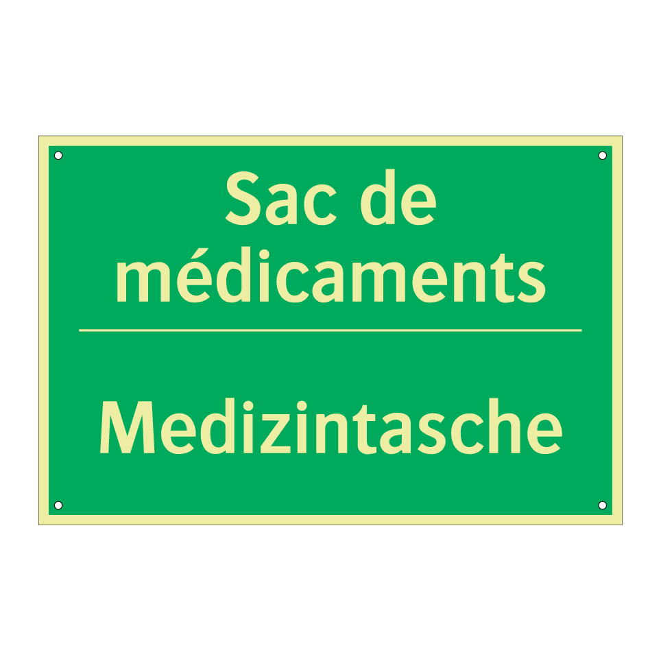 Medizintasche - Sac de médicaments