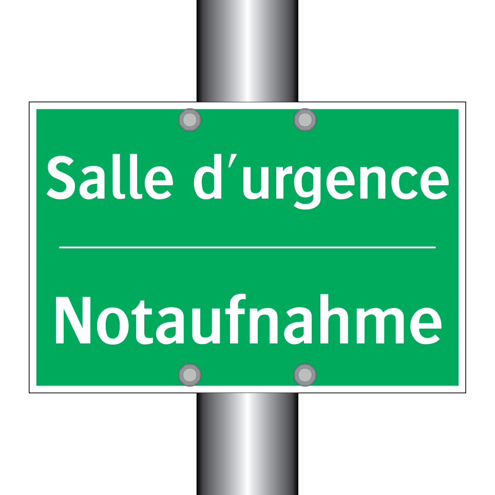 Notaufnahme - Salle d'urgence