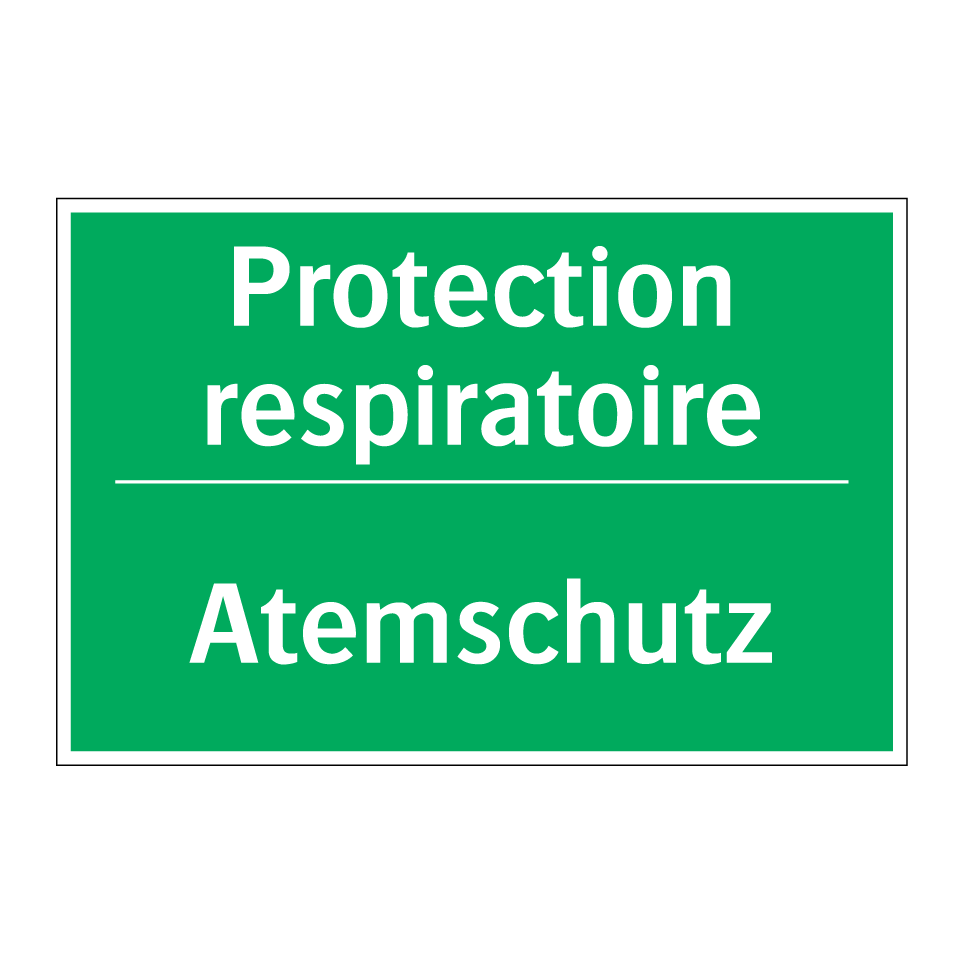 Atemschutz - Protection respiratoire