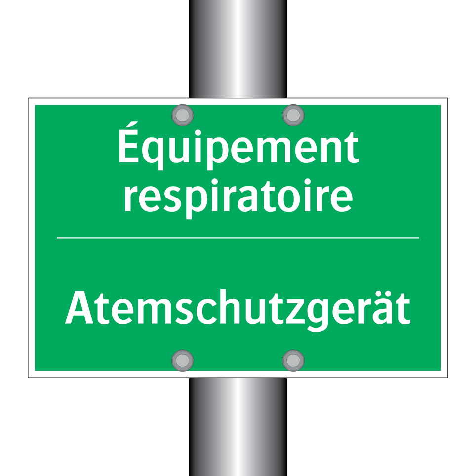 Atemschutzgerät - Équipement respiratoire