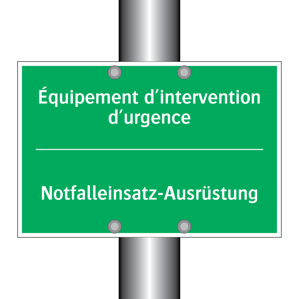 Notfalleinsatz-Ausrüstung - Équipement d’intervention d’urgence /.../
