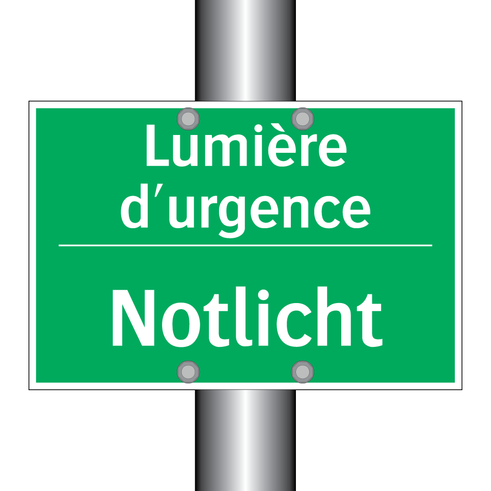 Notlicht - Lumière d'urgence