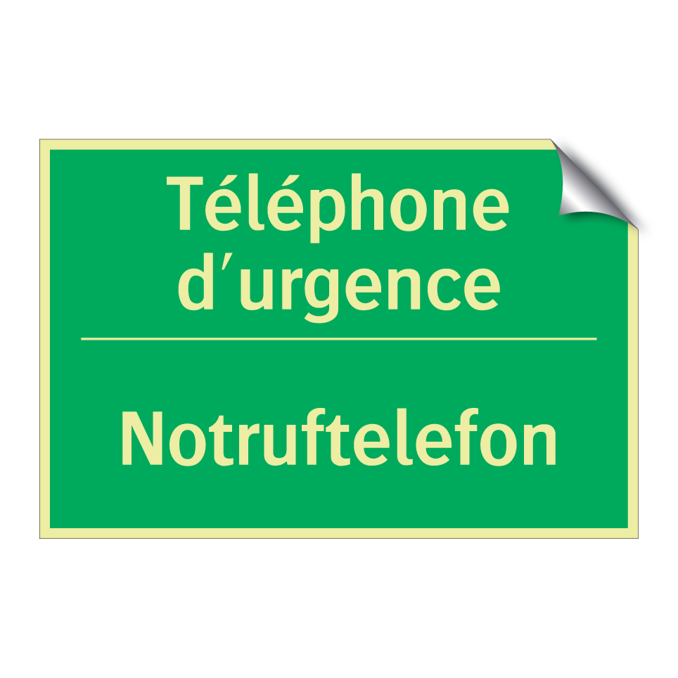 Notruftelefon - Téléphone d'urgence