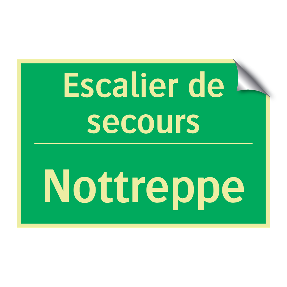 Nottreppe - Escalier de secours