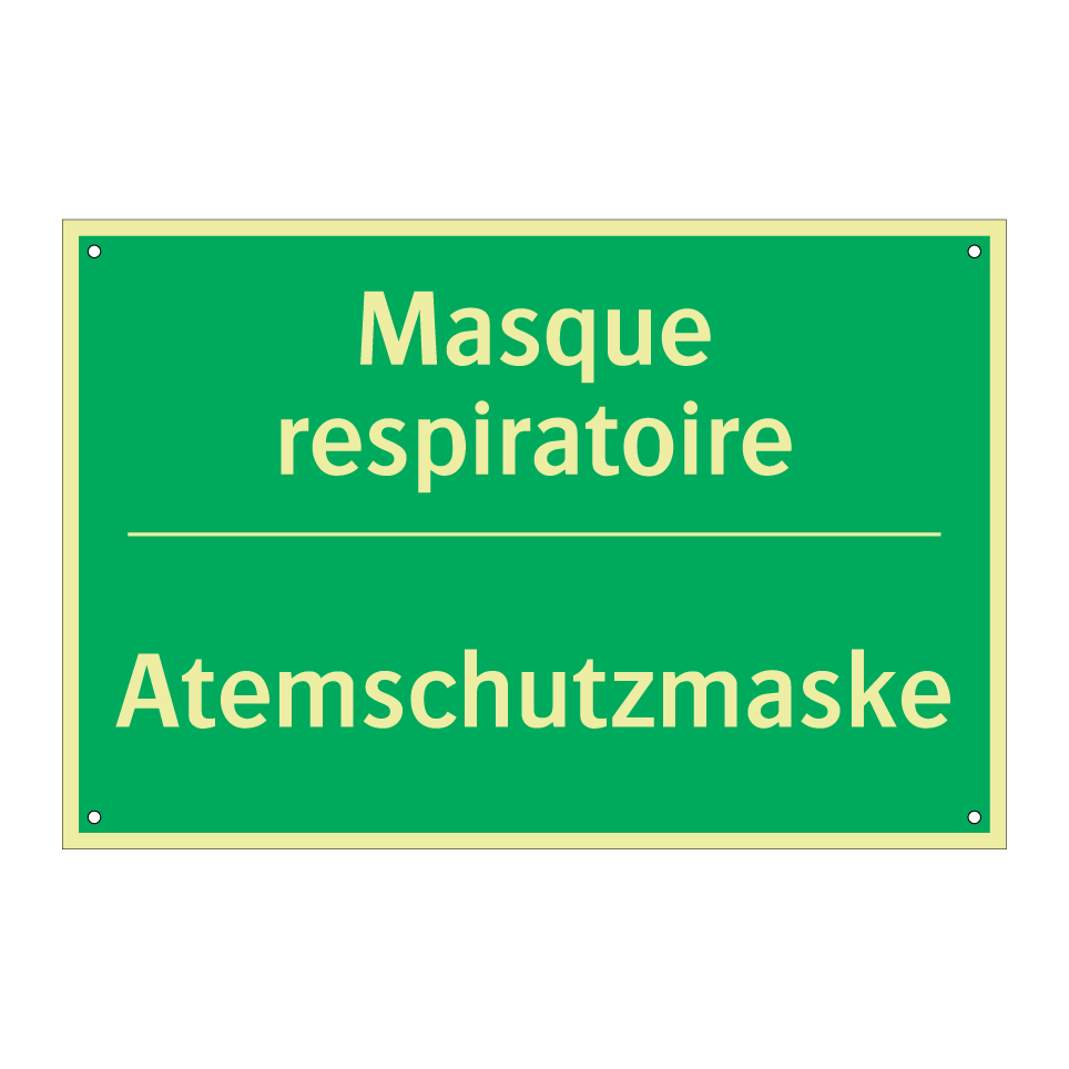 Atemschutzmaske - Masque respiratoire