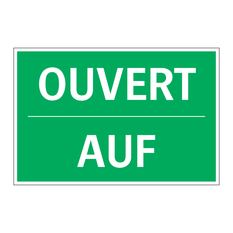 AUF - OUVERT