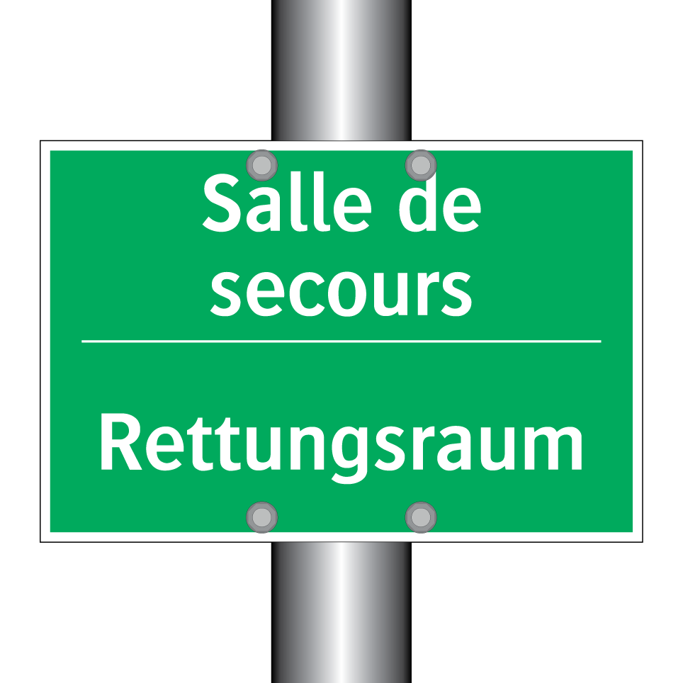 Rettungsraum - Salle de secours