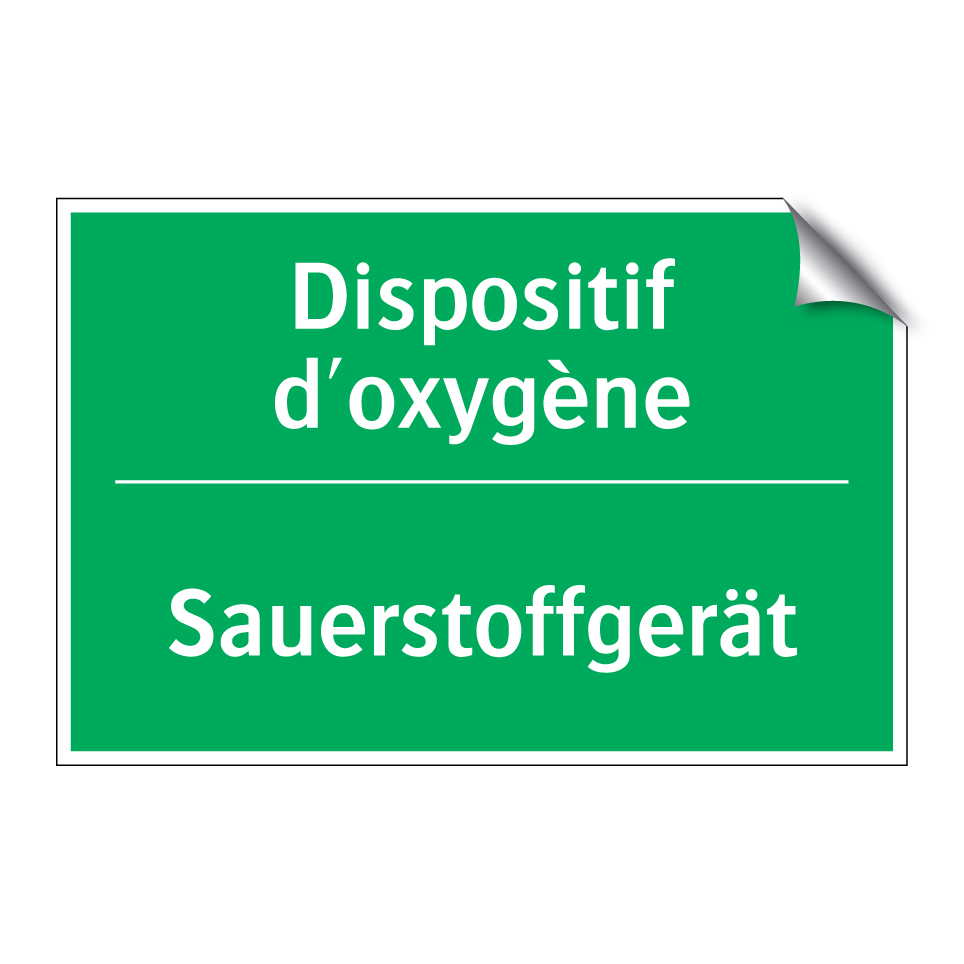 Sauerstoffgerät - Dispositif d'oxygène