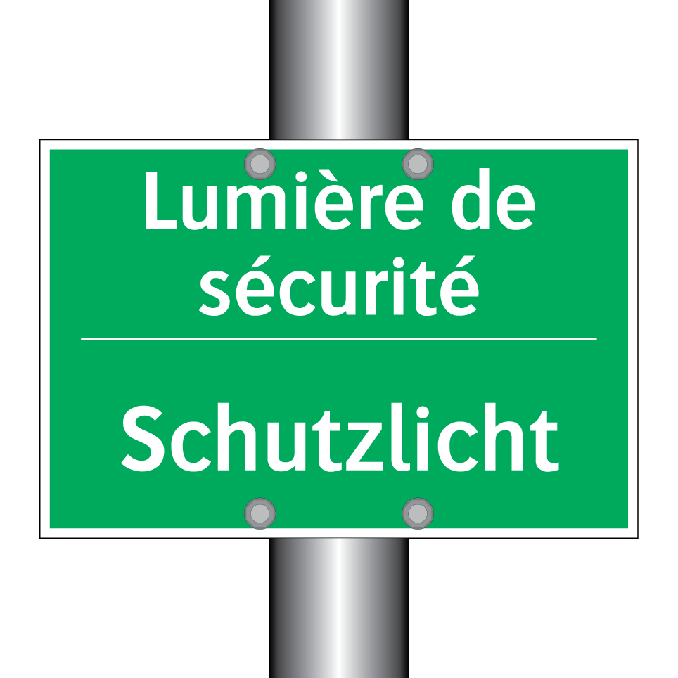 Schutzlicht - Lumière de sécurité