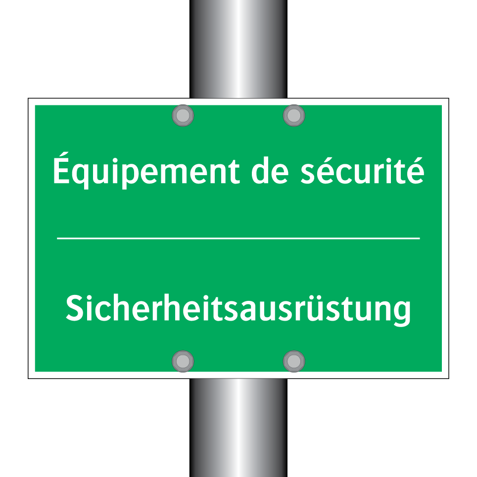 Sicherheitsausrüstung - Équipement de sécurité