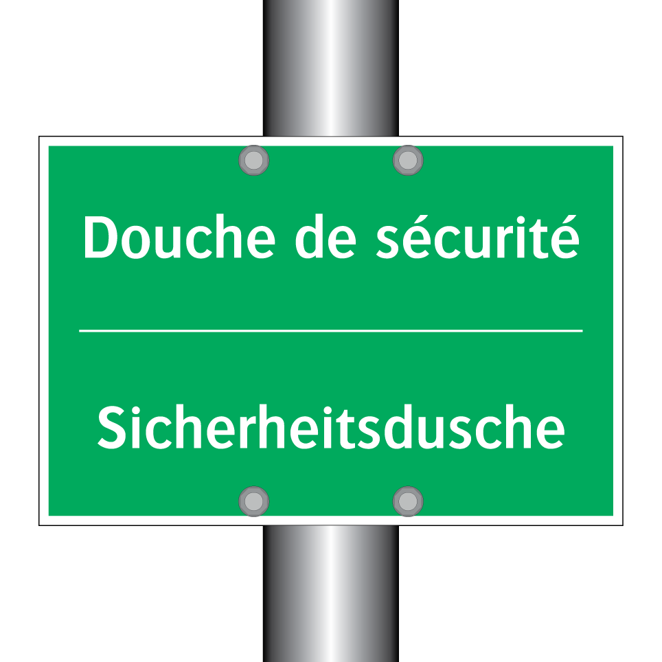 Sicherheitsdusche - Douche de sécurité