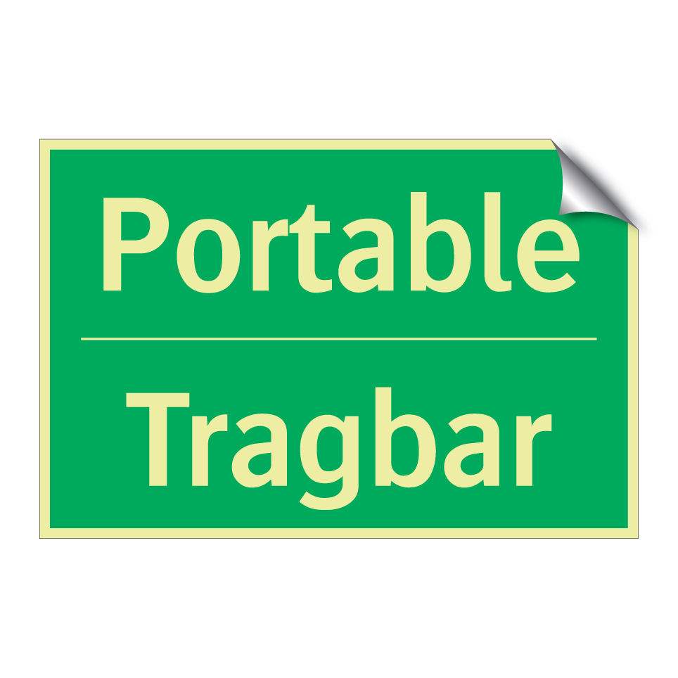 Tragbar - Portable