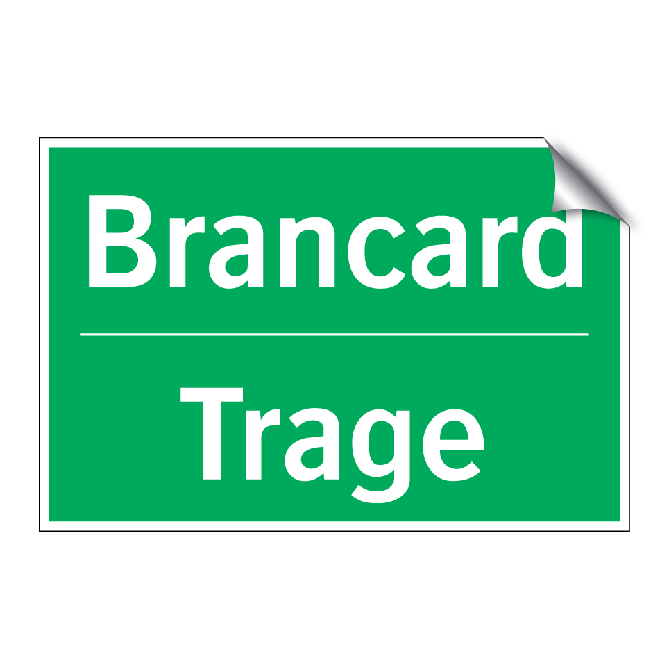 Trage - Brancard