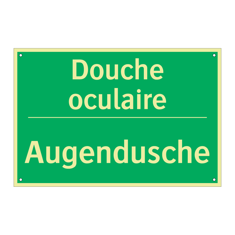 Augendusche - Douche oculaire