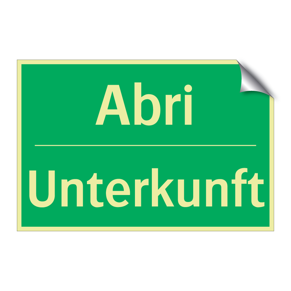 Unterkunft - Abri