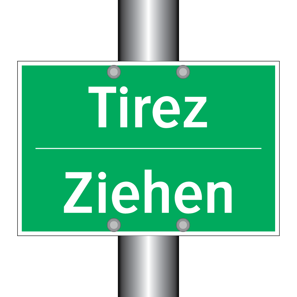 Ziehen - Tirez