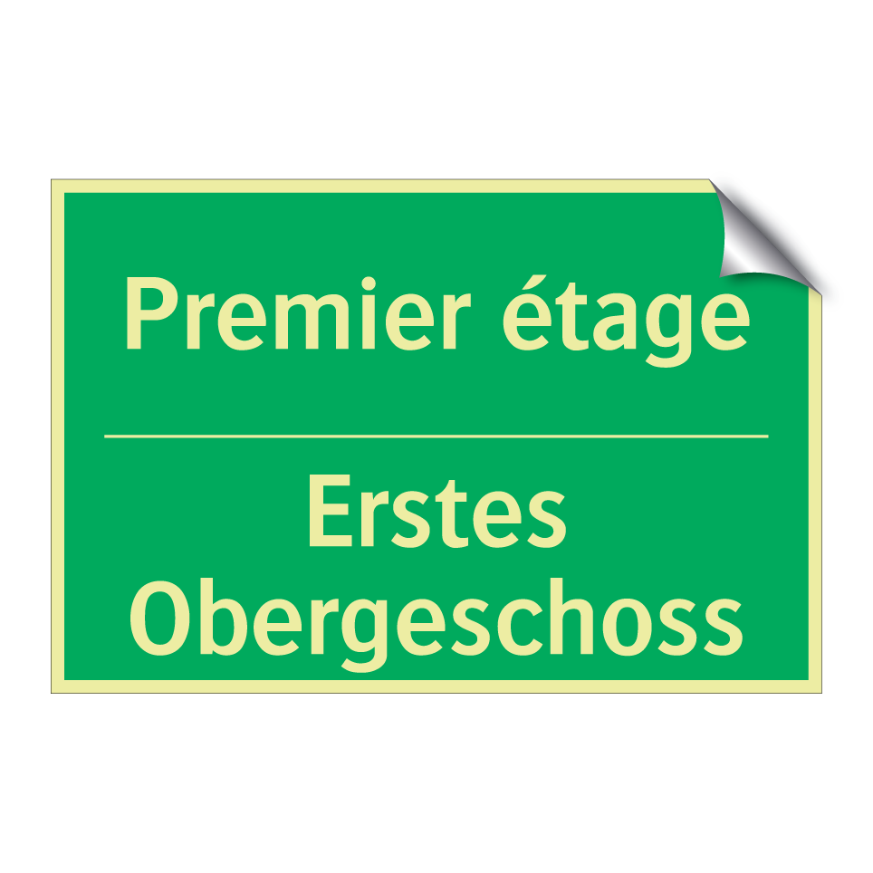 Erstes Obergeschoss - Premier étage