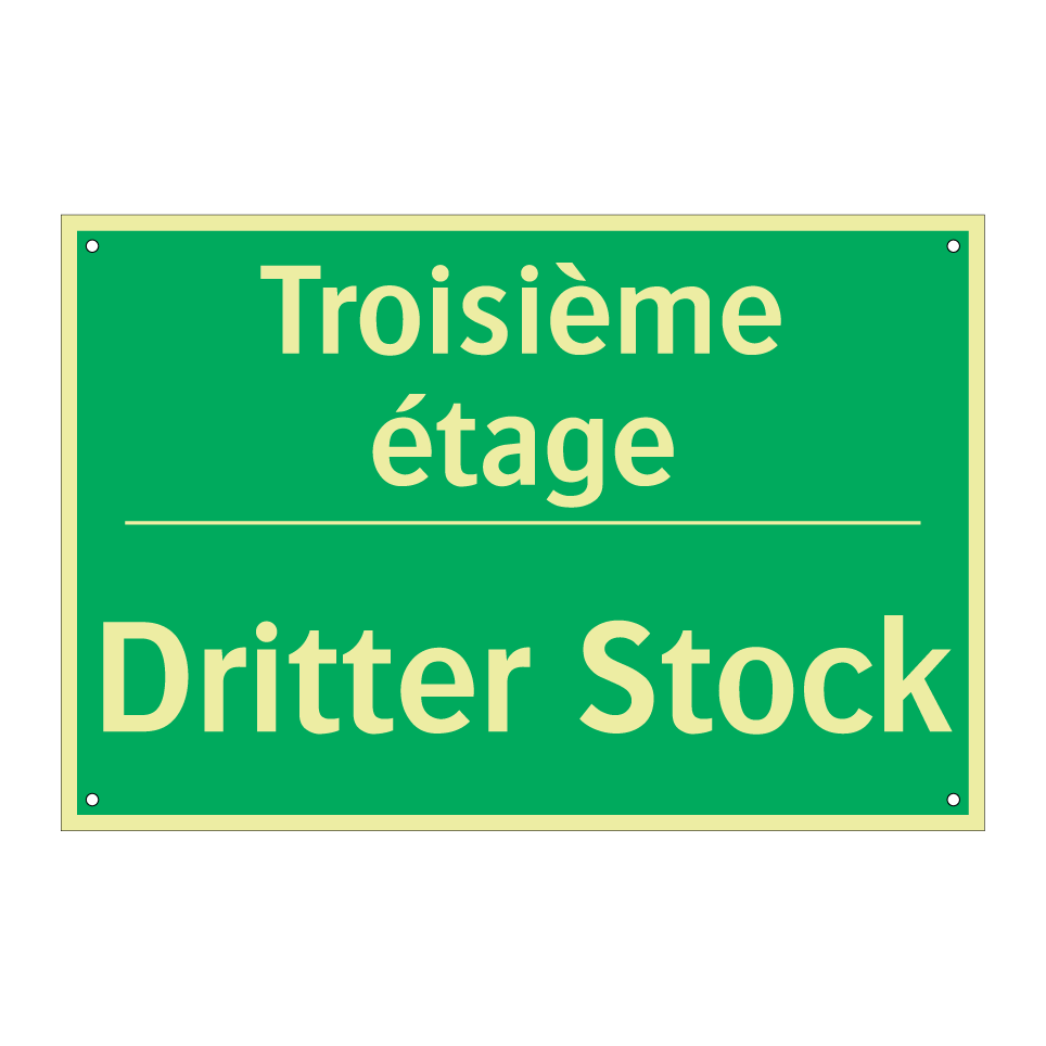 Dritter Stock - Troisième étage