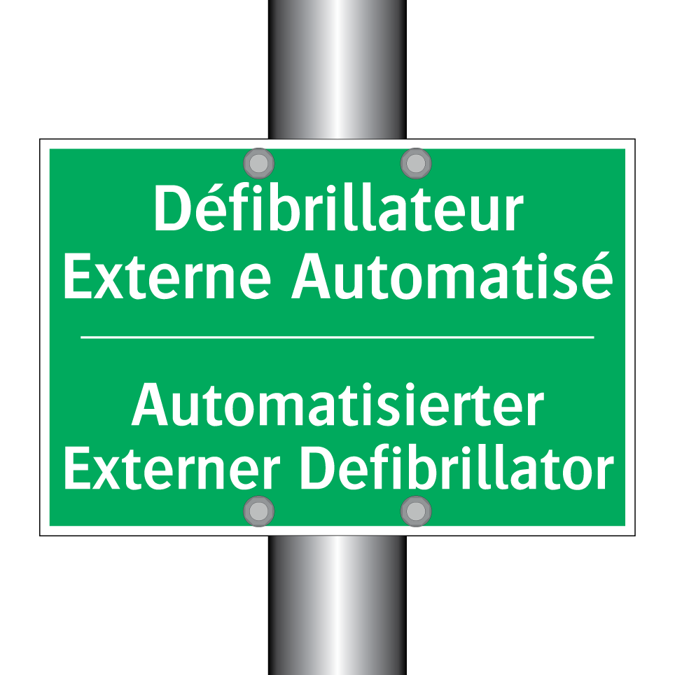 Automatisierter Externer Defibrillator /.../ - Défibrillateur Externe Automatisé /.../
