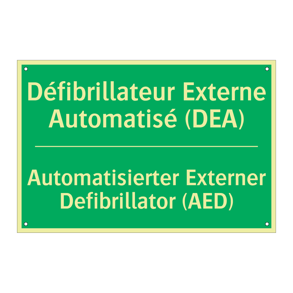 Automatisierter Externer Defibrillator  /.../ - Défibrillateur Externe Automatisé  /.../