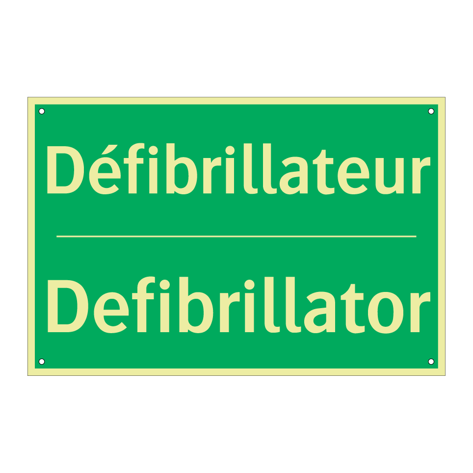 Defibrillator - Défibrillateur