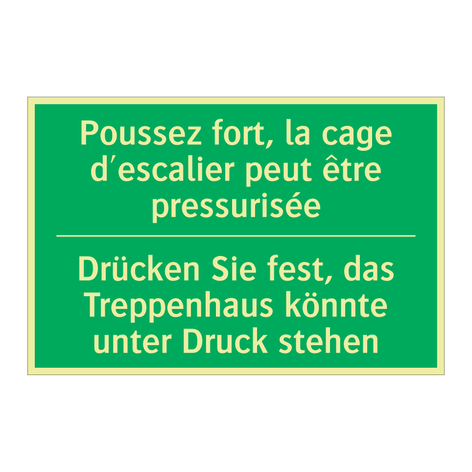 Drücken Sie fest, das Treppenhaus  /.../ - Poussez fort, la cage d'escalier  /.../