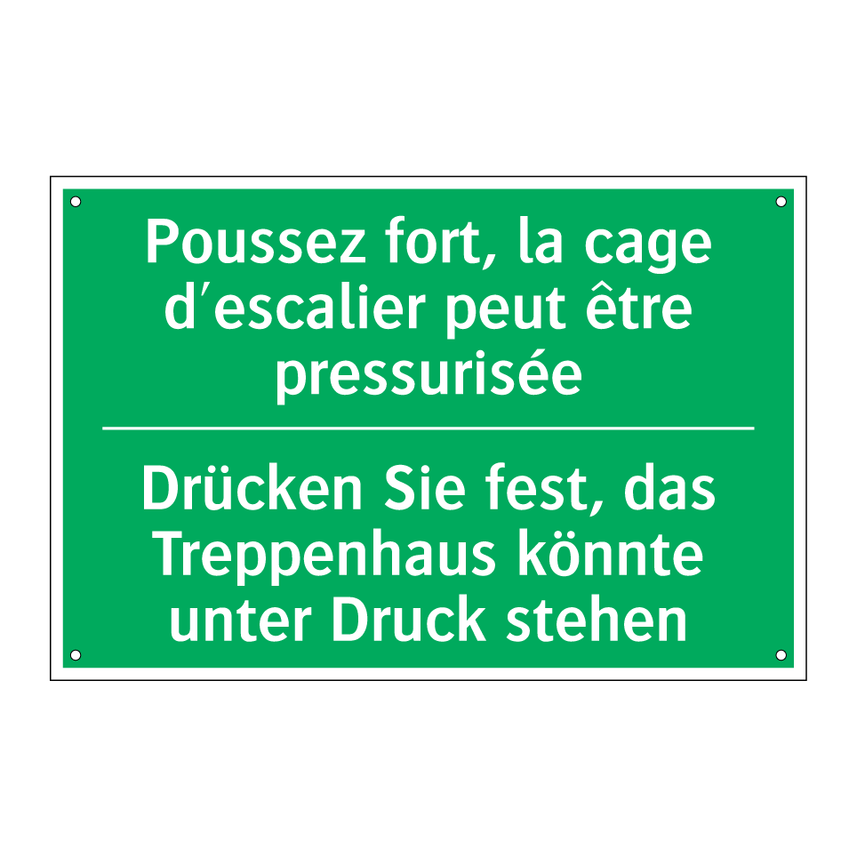 Drücken Sie fest, das Treppenhaus  /.../ - Poussez fort, la cage d'escalier  /.../