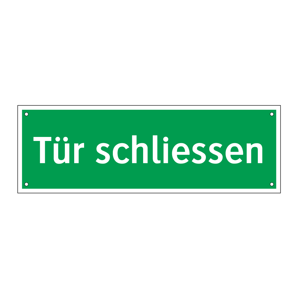 Tür schliessen