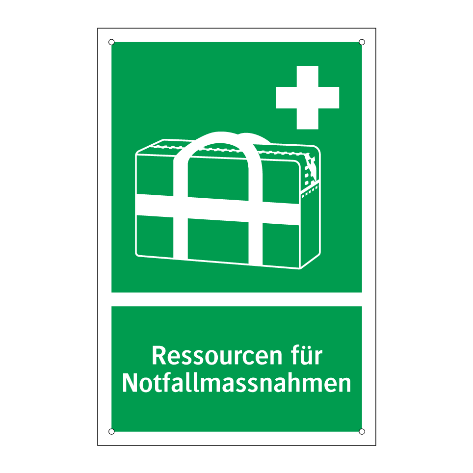 Ressourcen für Notfallmassnahmen