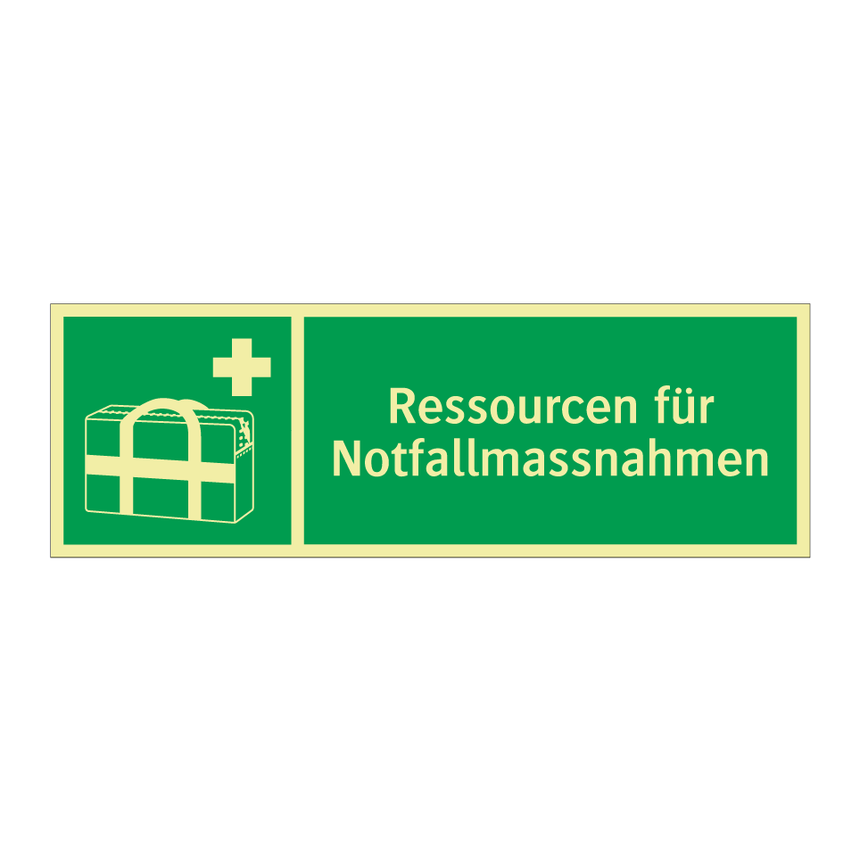 Ressourcen für Notfallmassnahmen