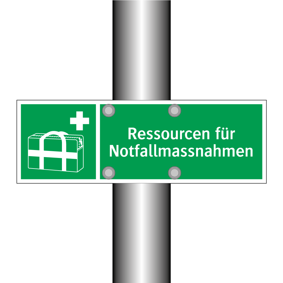 Ressourcen für Notfallmassnahmen