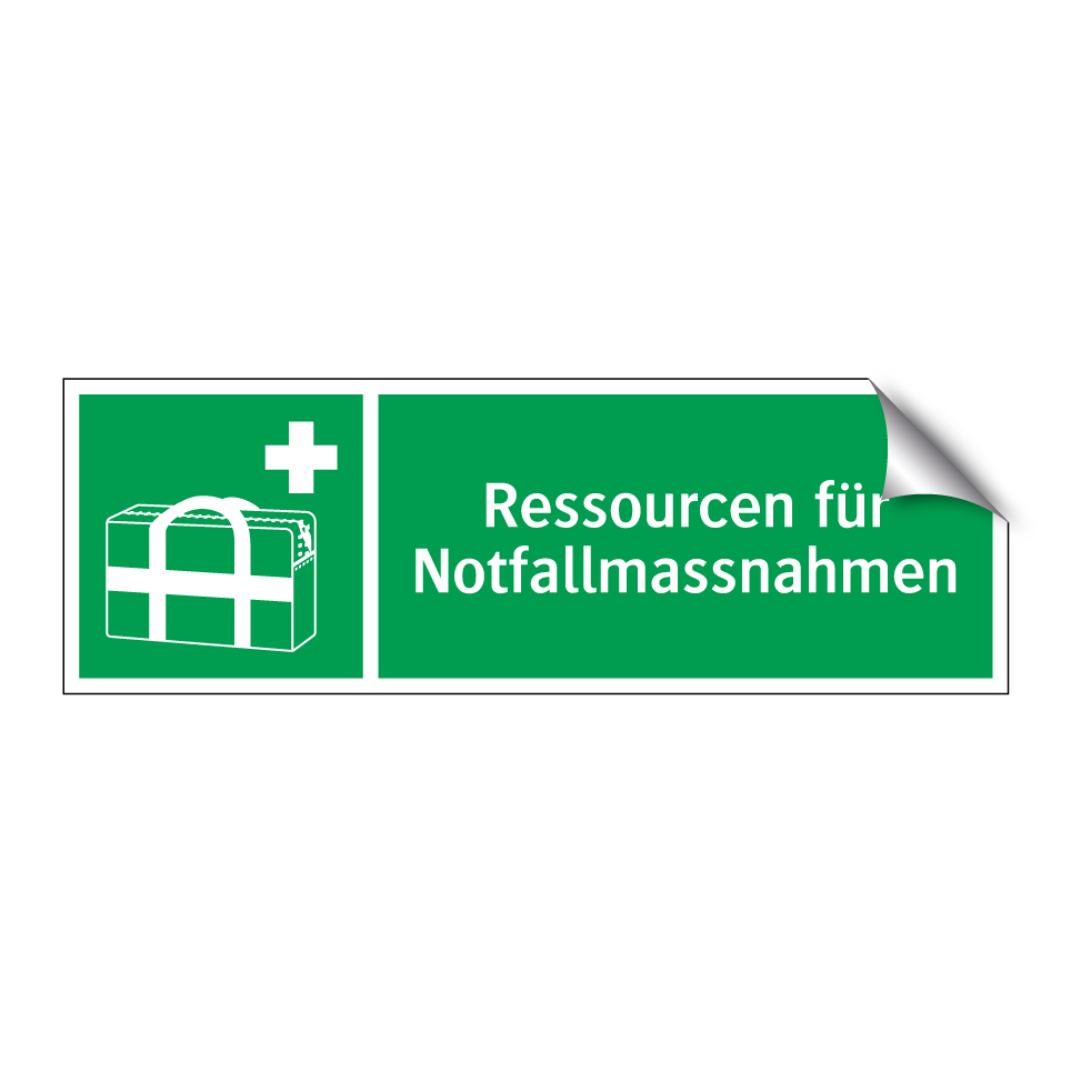 Ressourcen für Notfallmassnahmen