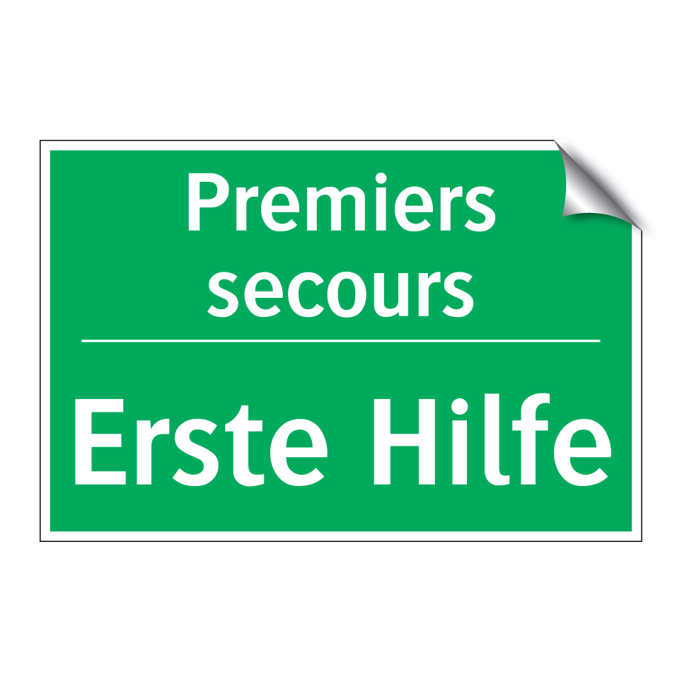 Erste Hilfe - Premiers secours