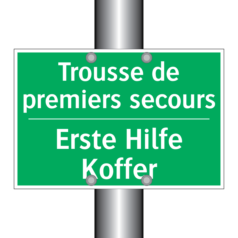Erste Hilfe Koffer - Trousse de premiers secours