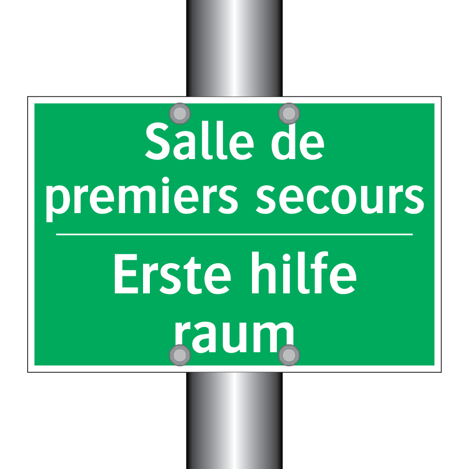 Erste hilfe raum - Salle de premiers secours