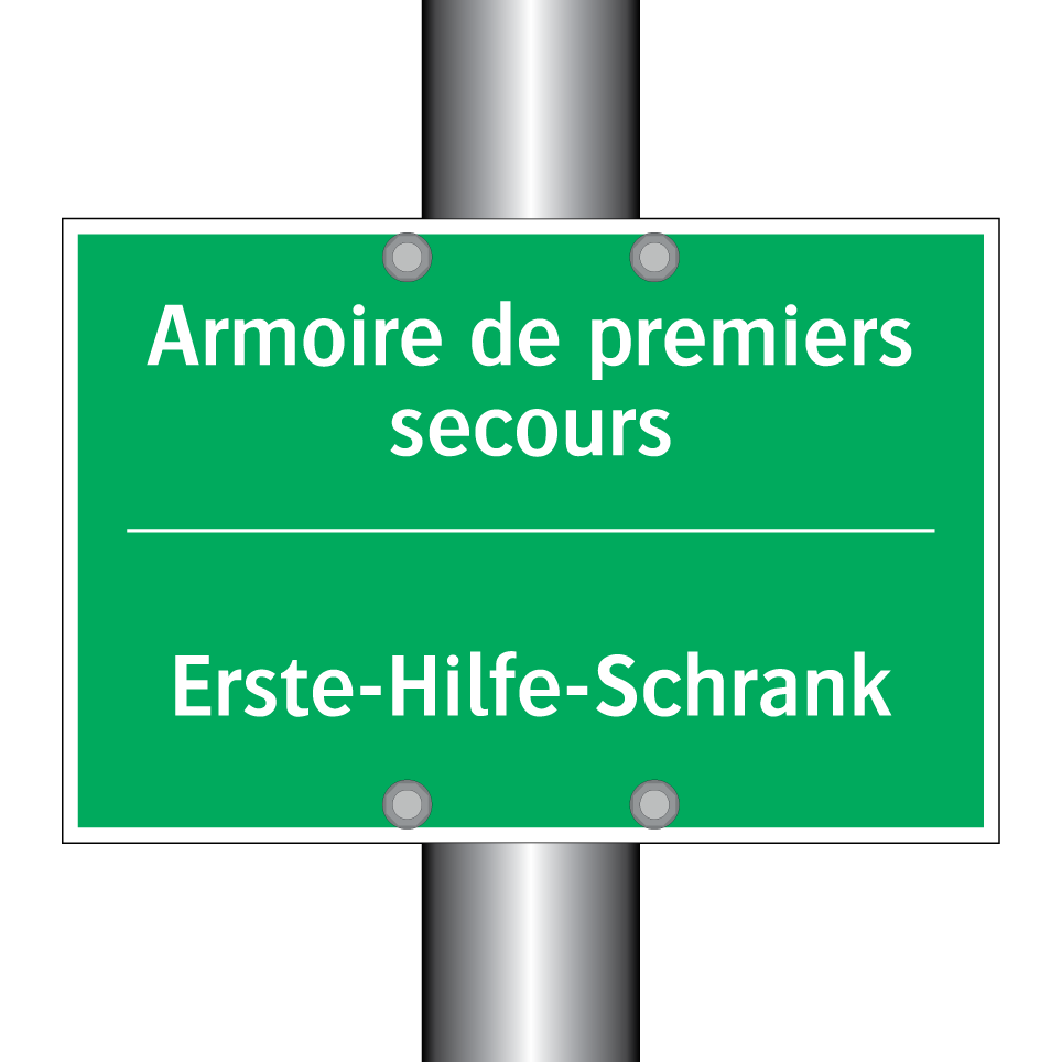 Erste-Hilfe-Schrank - Armoire de premiers secours