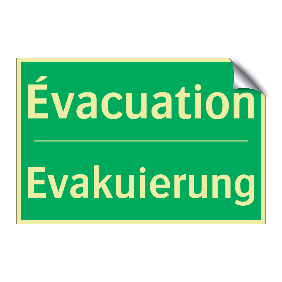 Evakuierung - Évacuation