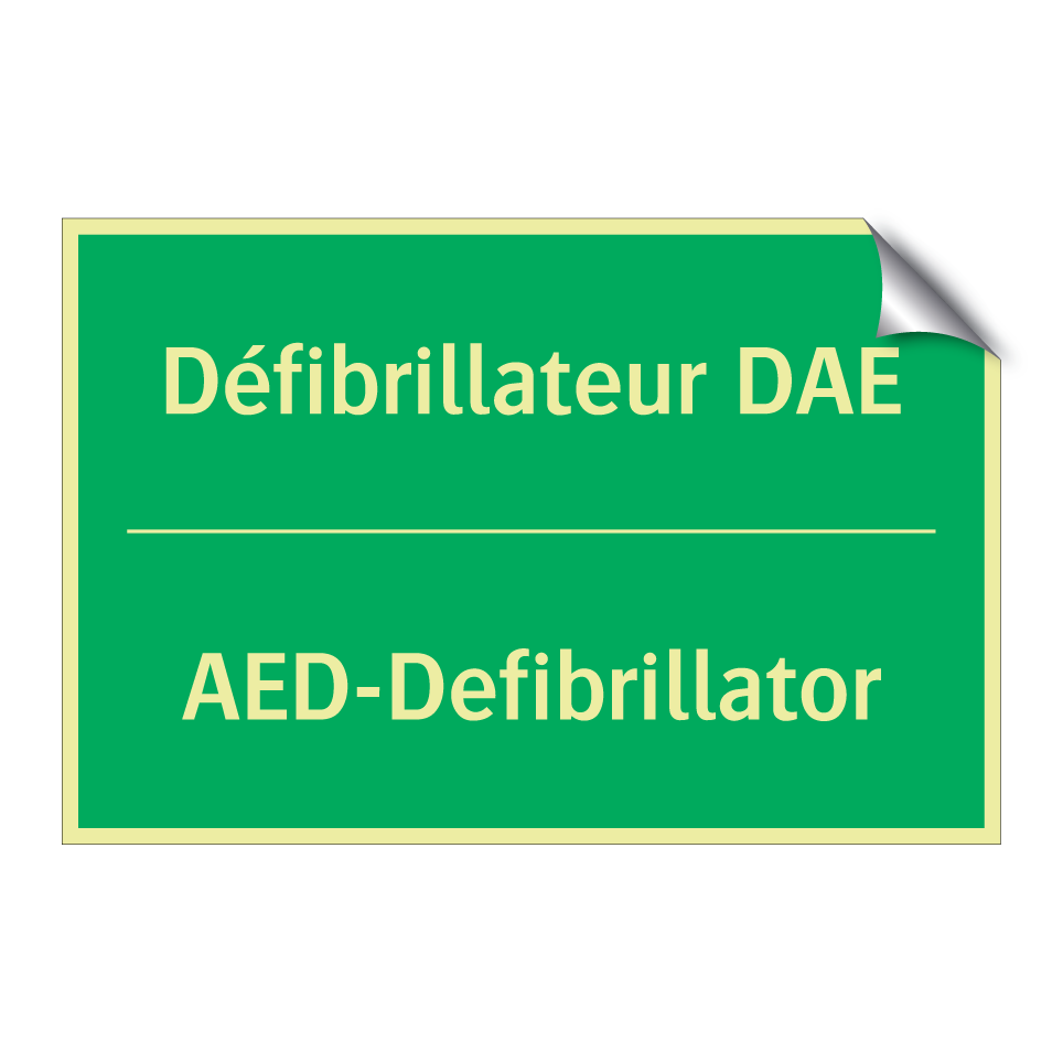 AED-Defibrillator - Défibrillateur DAE