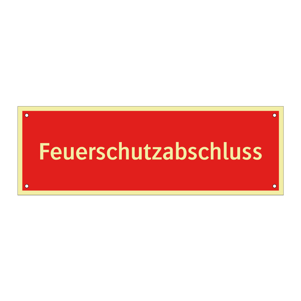Feuerschutzabschluss