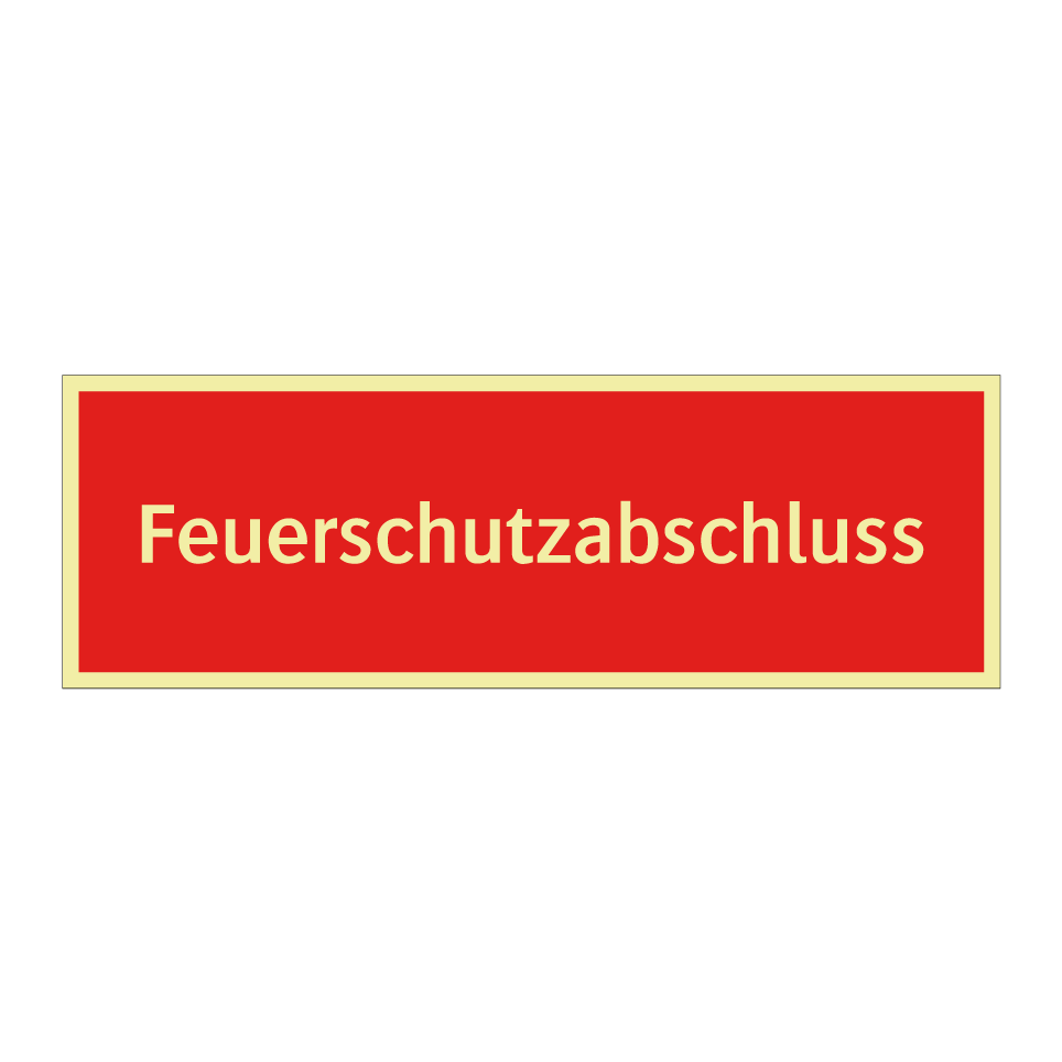 Feuerschutzabschluss