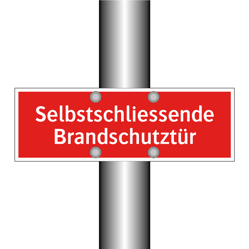 Selbstschliessende Brandschutztür
