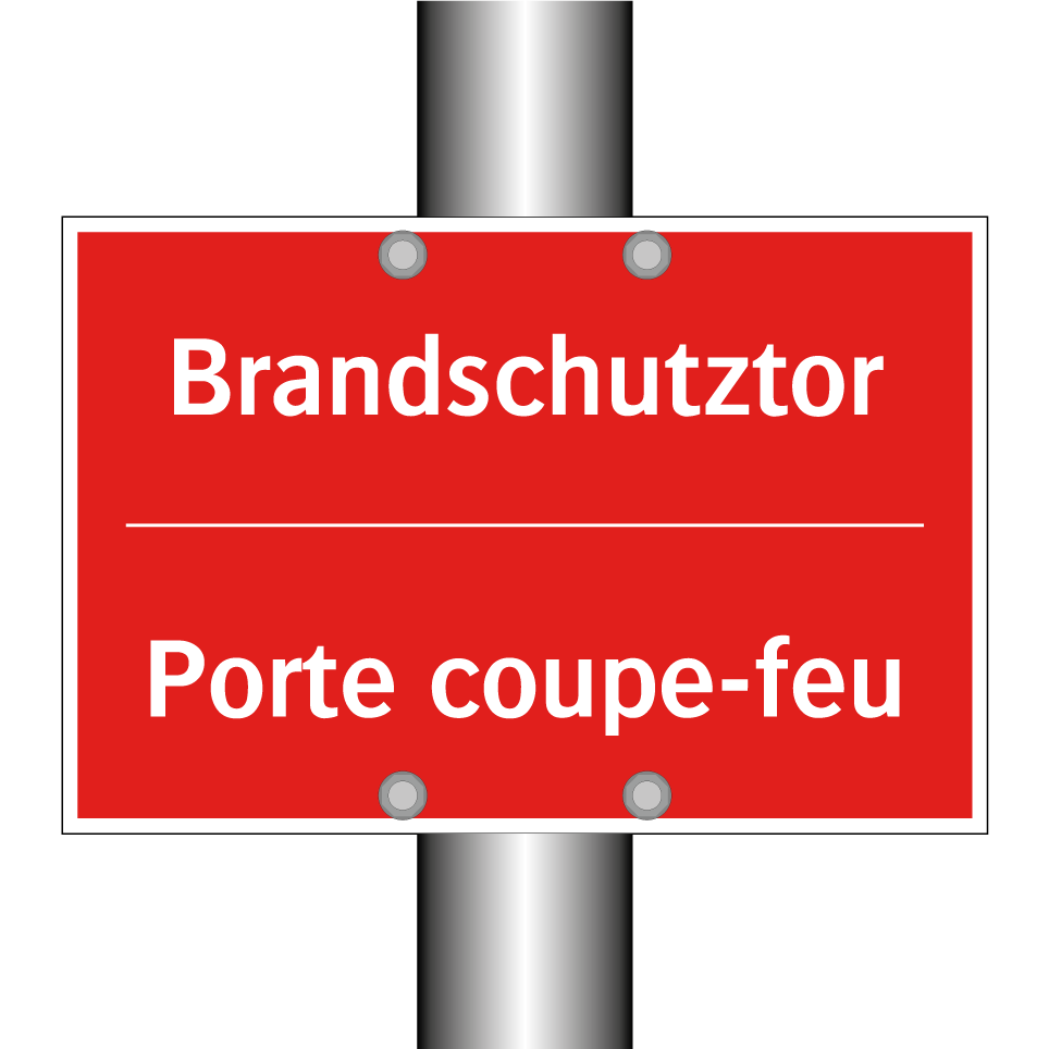 Brandschutztor - Porte coupe-feu