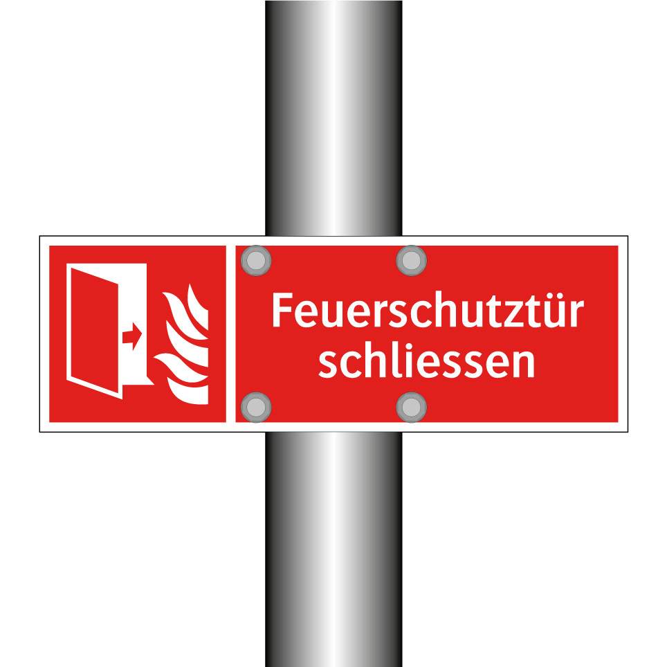 Feuerschutztür schliessen