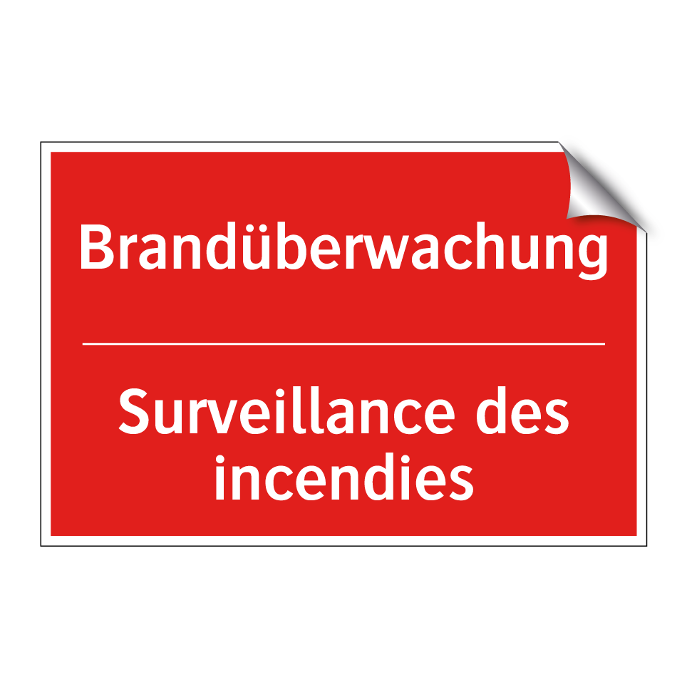 Brandüberwachung - Surveillance des incendies