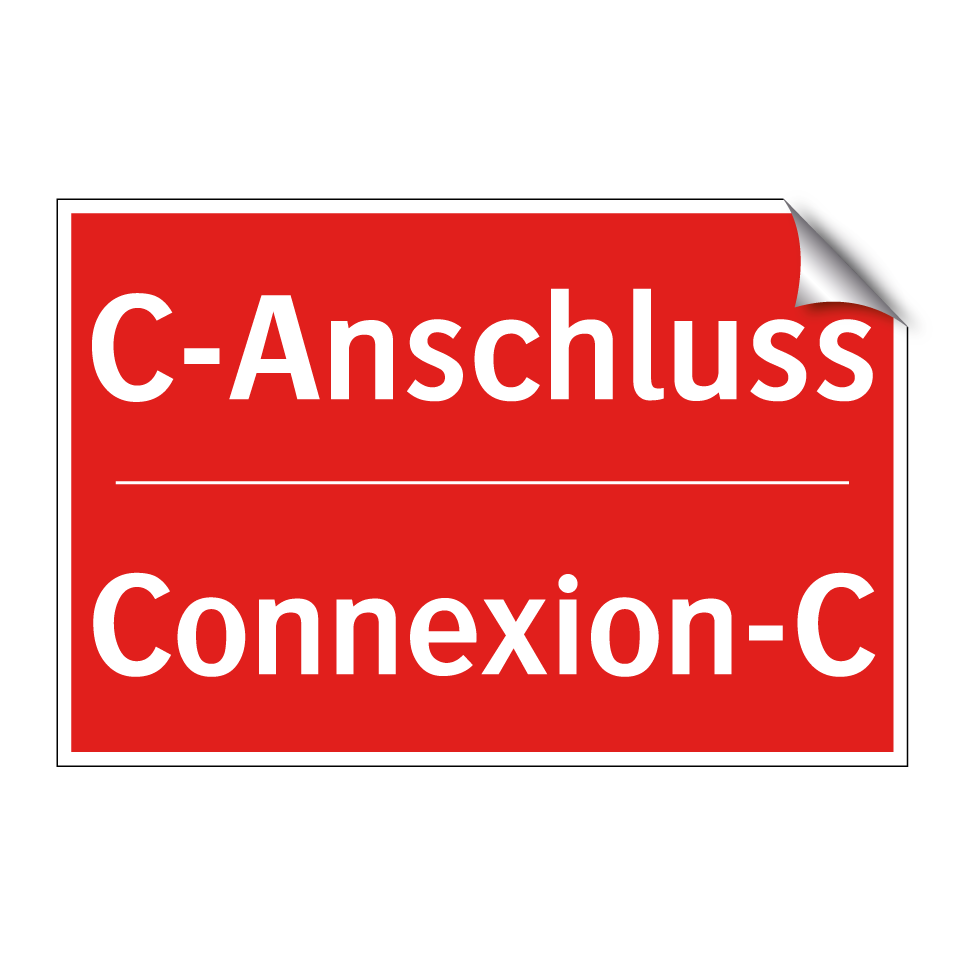 C-Anschluss - Connexion-C